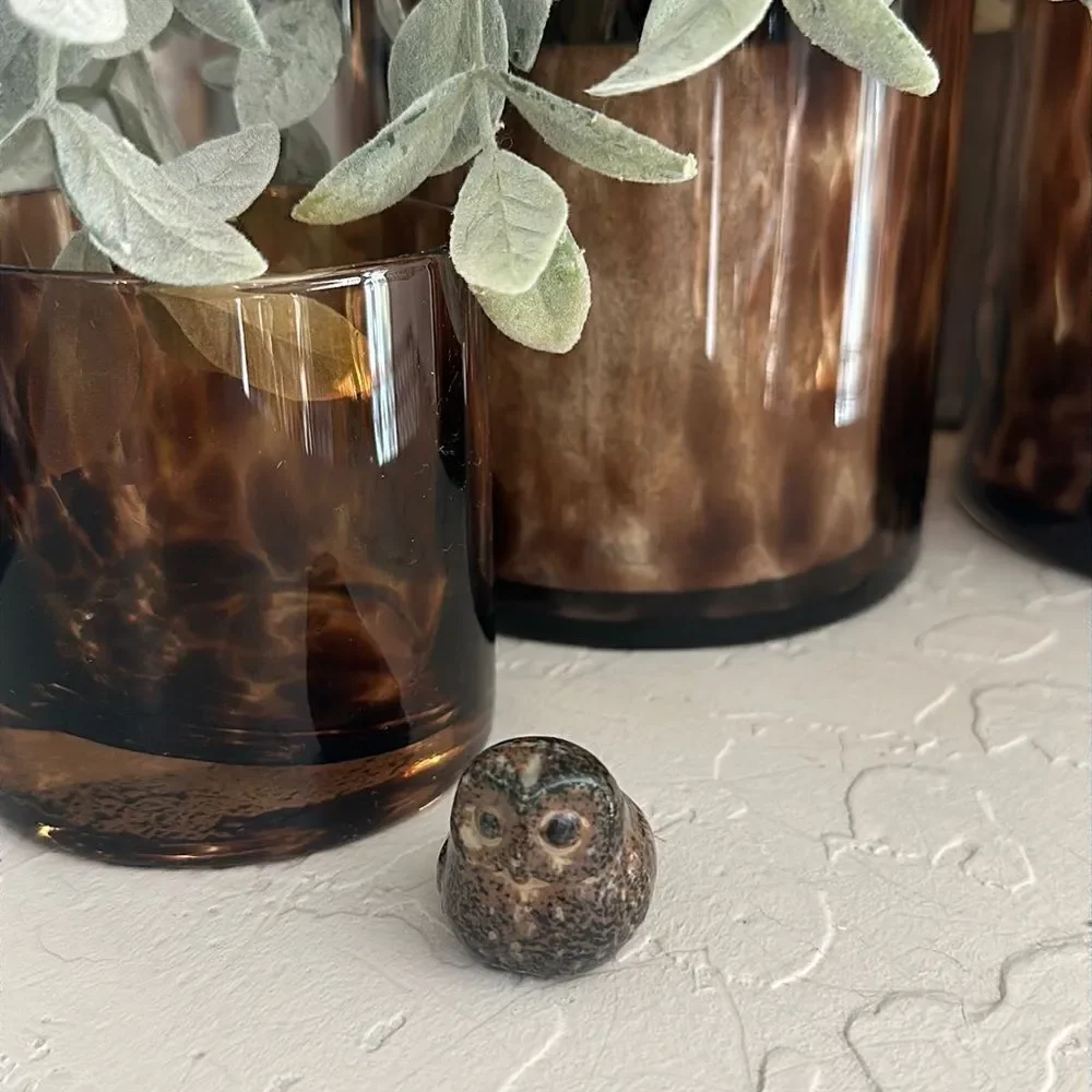 Tiny Vintage Ceramic Owl - Picture 1 of 5